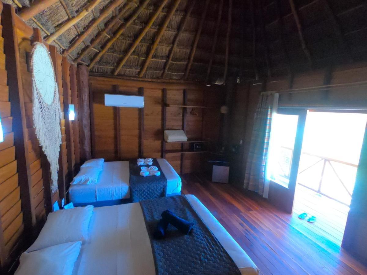 Palmeras De Mahahual Cabanas Extérieur photo