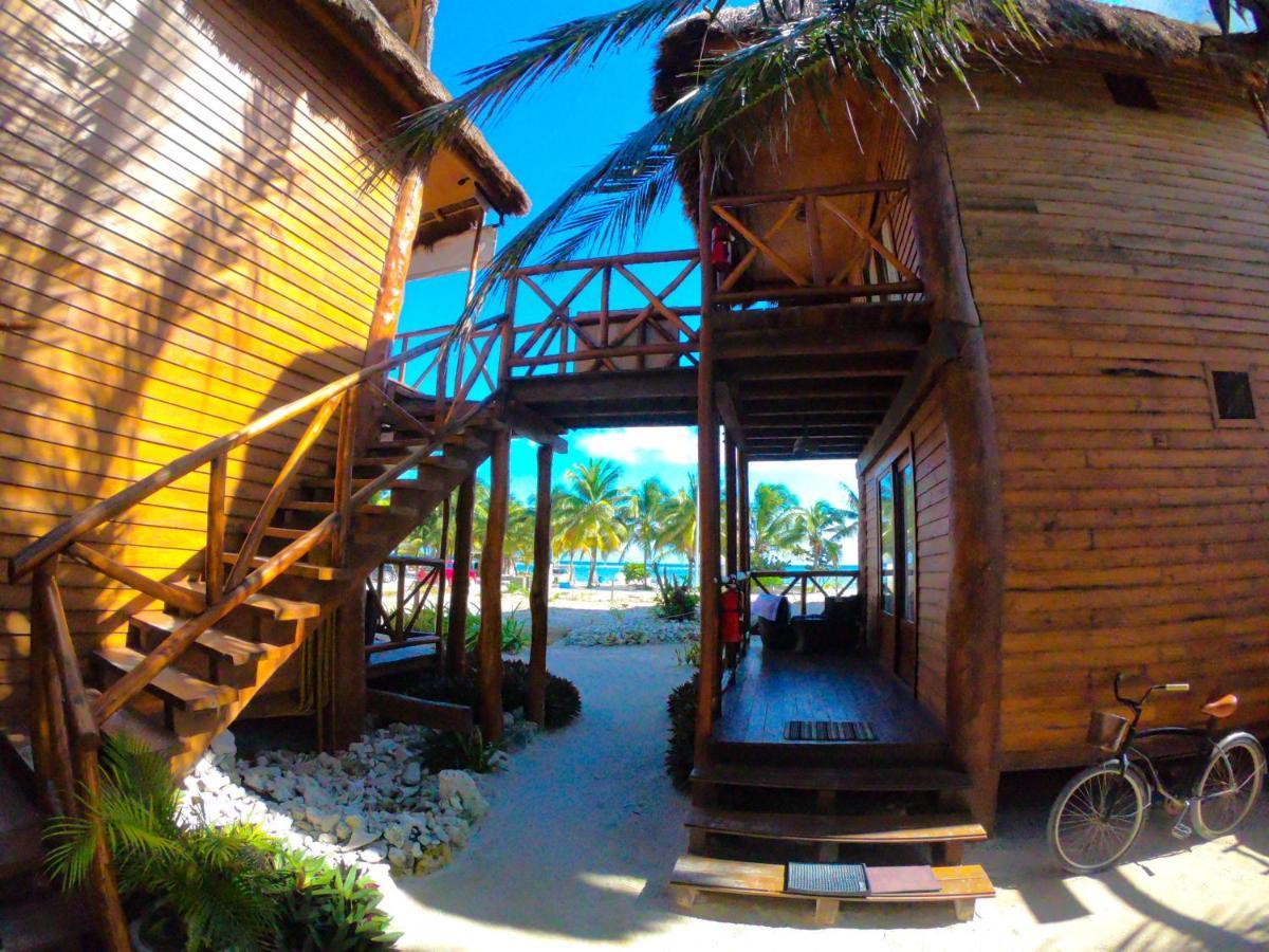 Palmeras De Mahahual Cabanas Extérieur photo