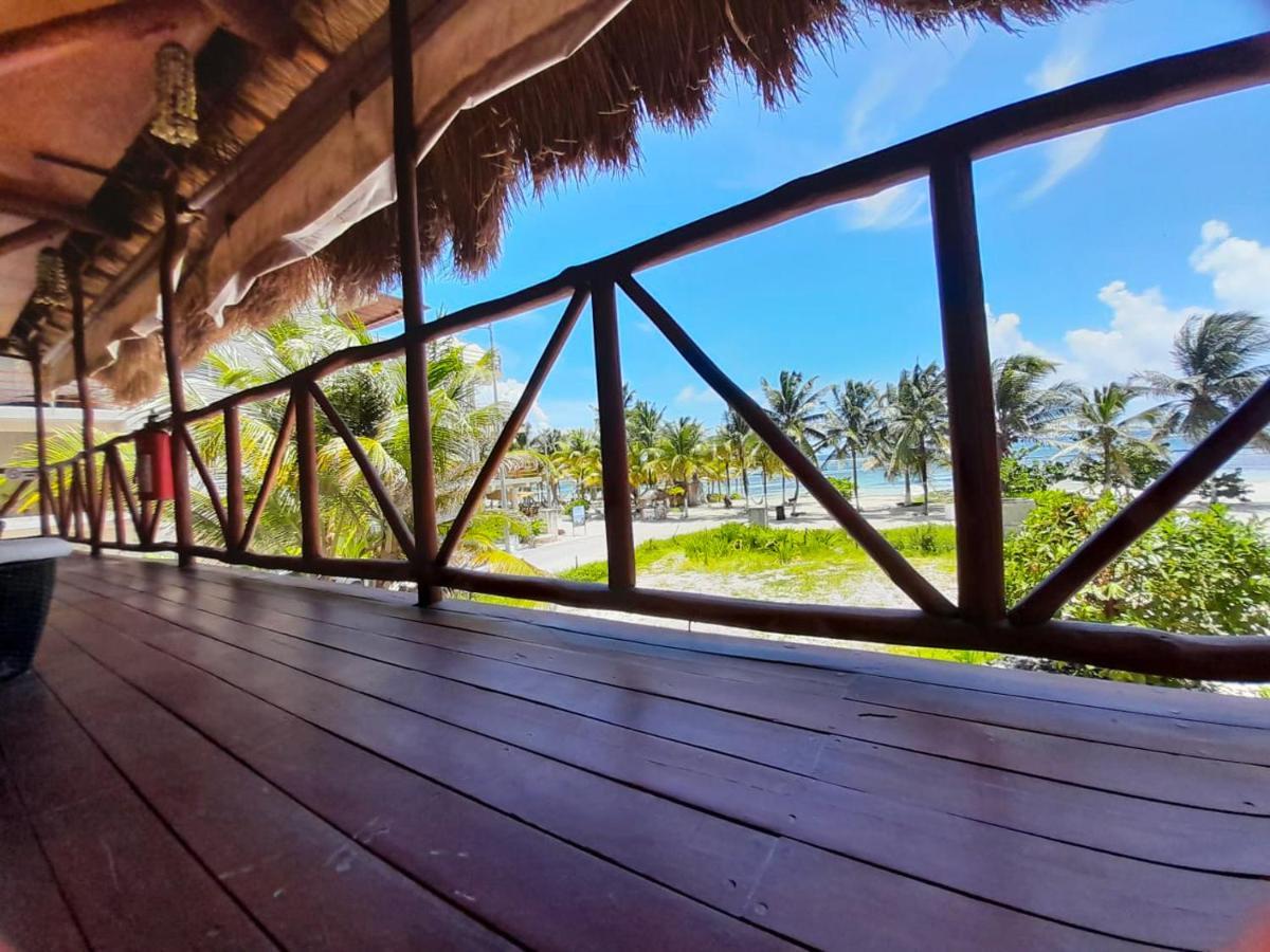 Palmeras De Mahahual Cabanas Extérieur photo
