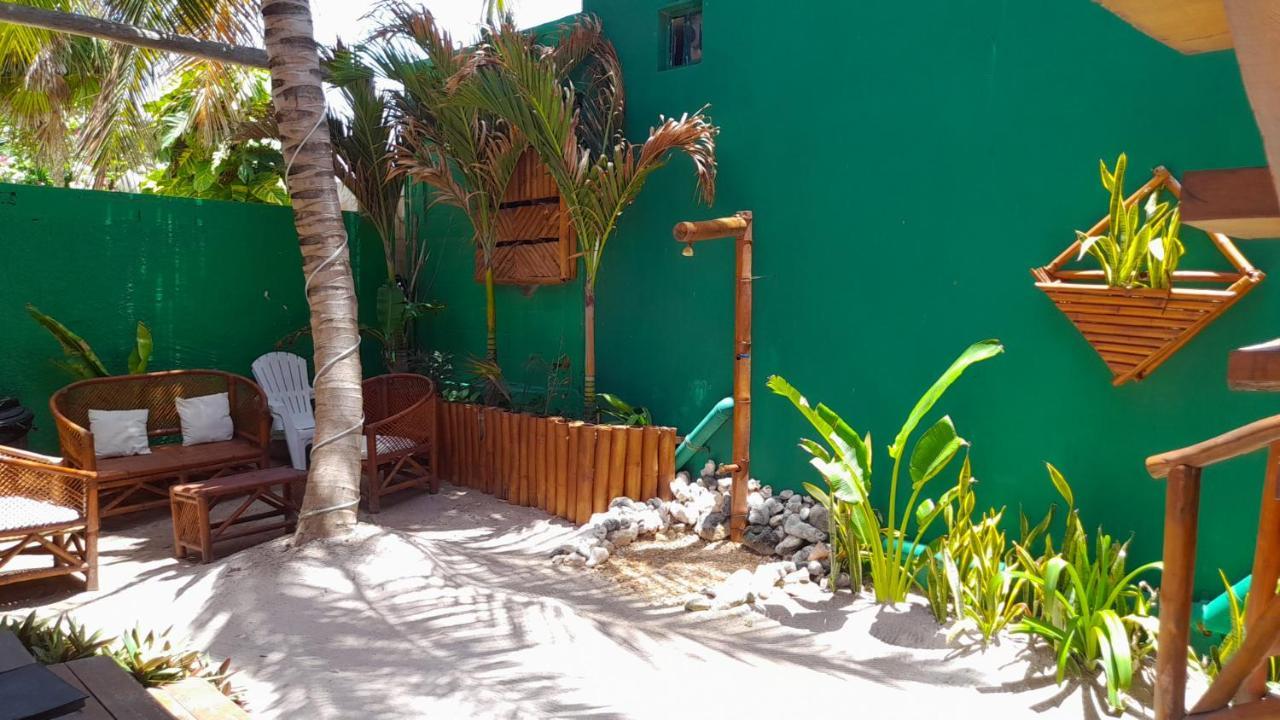Palmeras De Mahahual Cabanas Extérieur photo