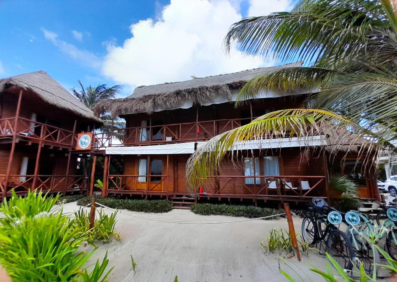 Palmeras De Mahahual Cabanas Extérieur photo