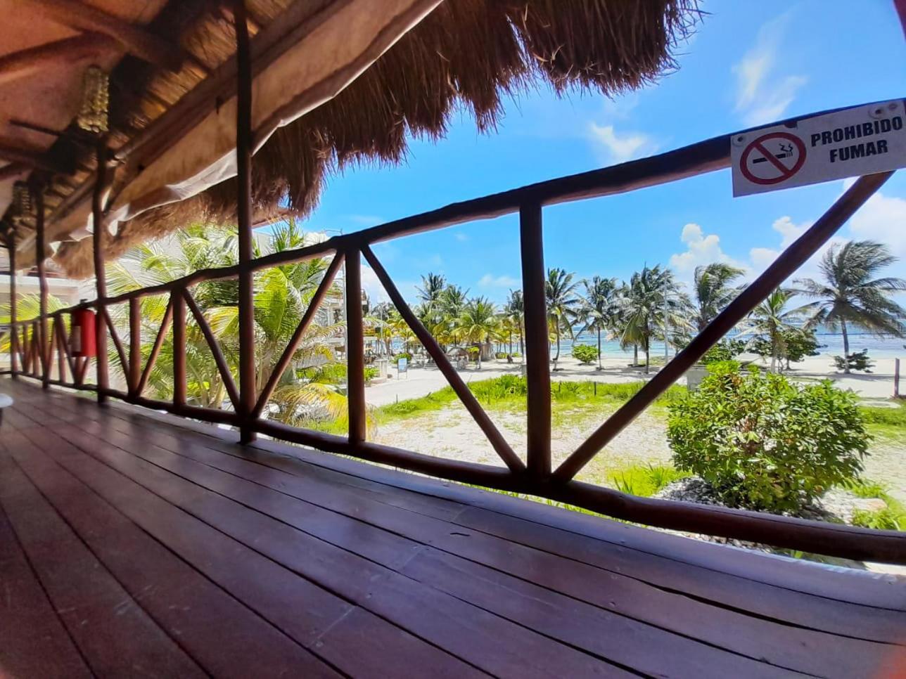 Palmeras De Mahahual Cabanas Chambre photo