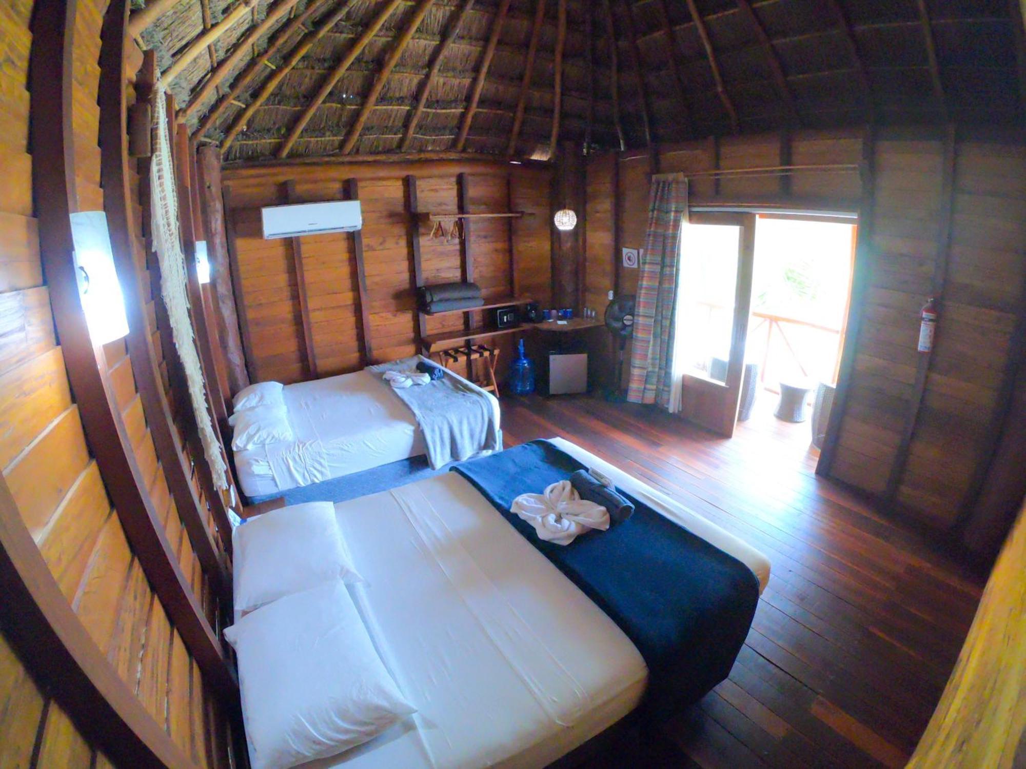 Palmeras De Mahahual Cabanas Chambre photo