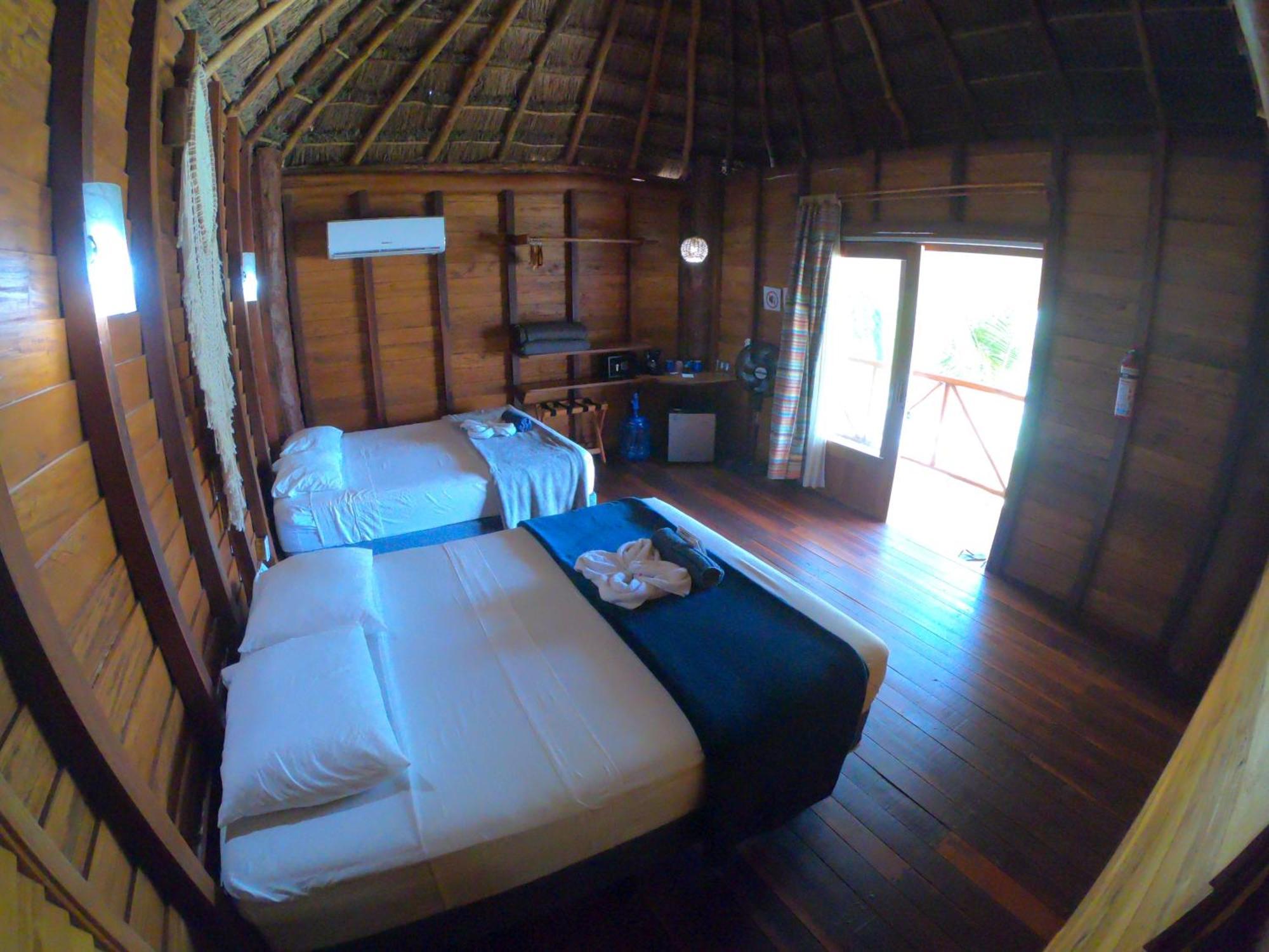 Palmeras De Mahahual Cabanas Chambre photo
