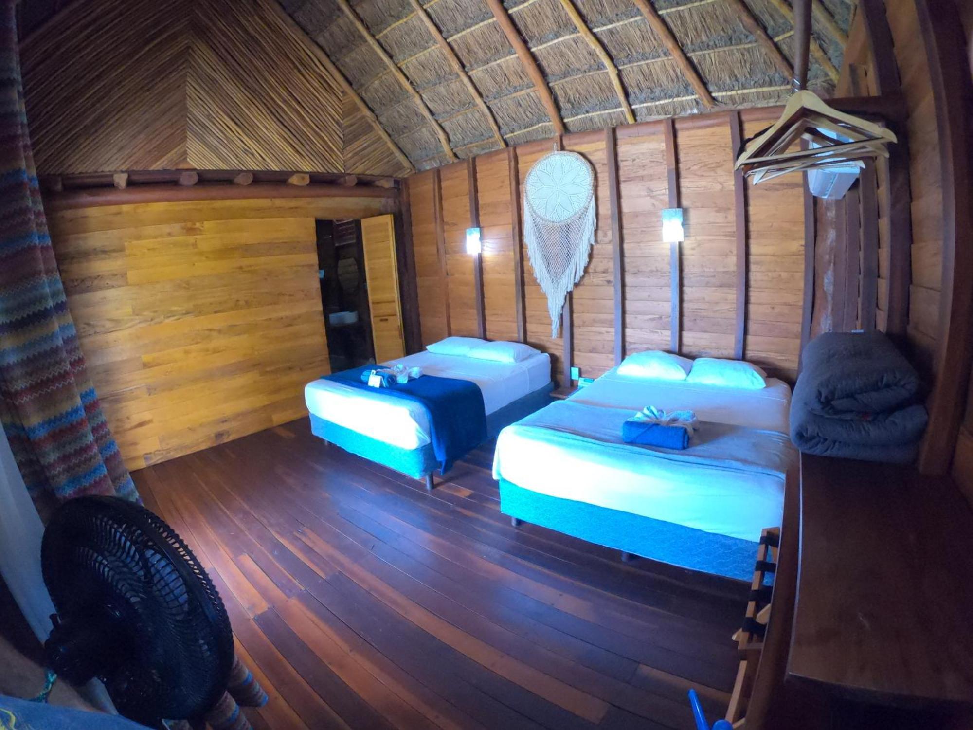 Palmeras De Mahahual Cabanas Chambre photo