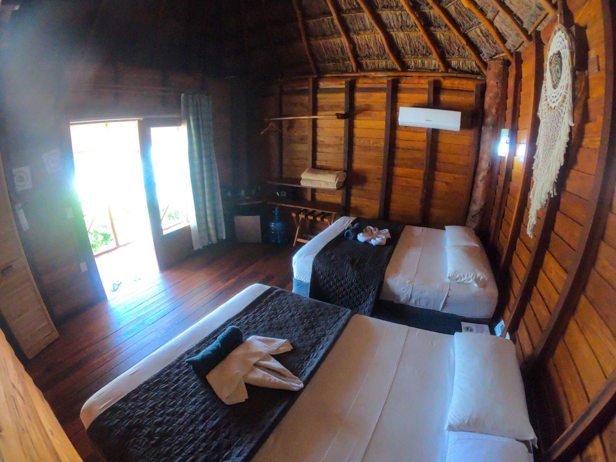Palmeras De Mahahual Cabanas Chambre photo