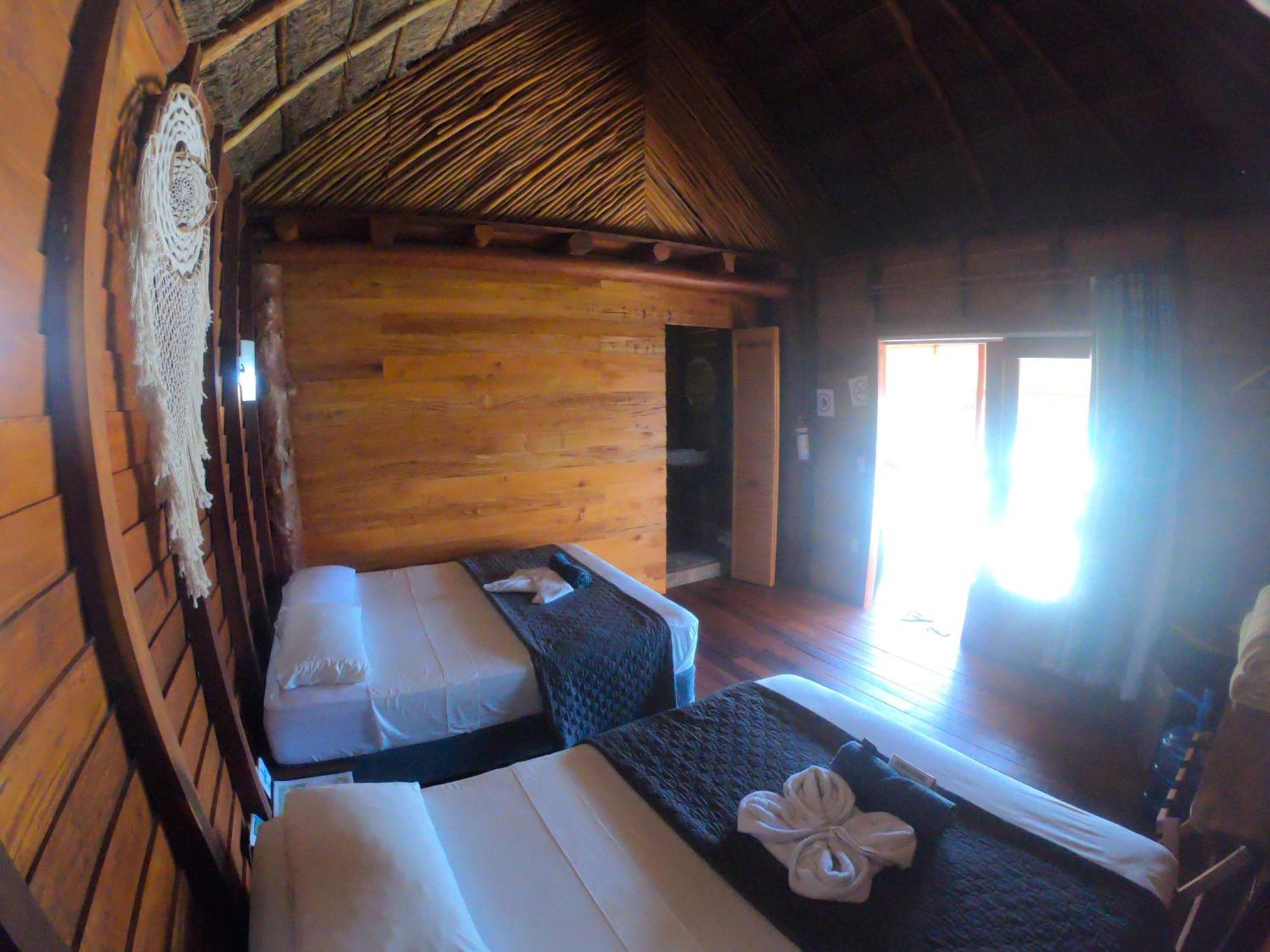 Palmeras De Mahahual Cabanas Chambre photo