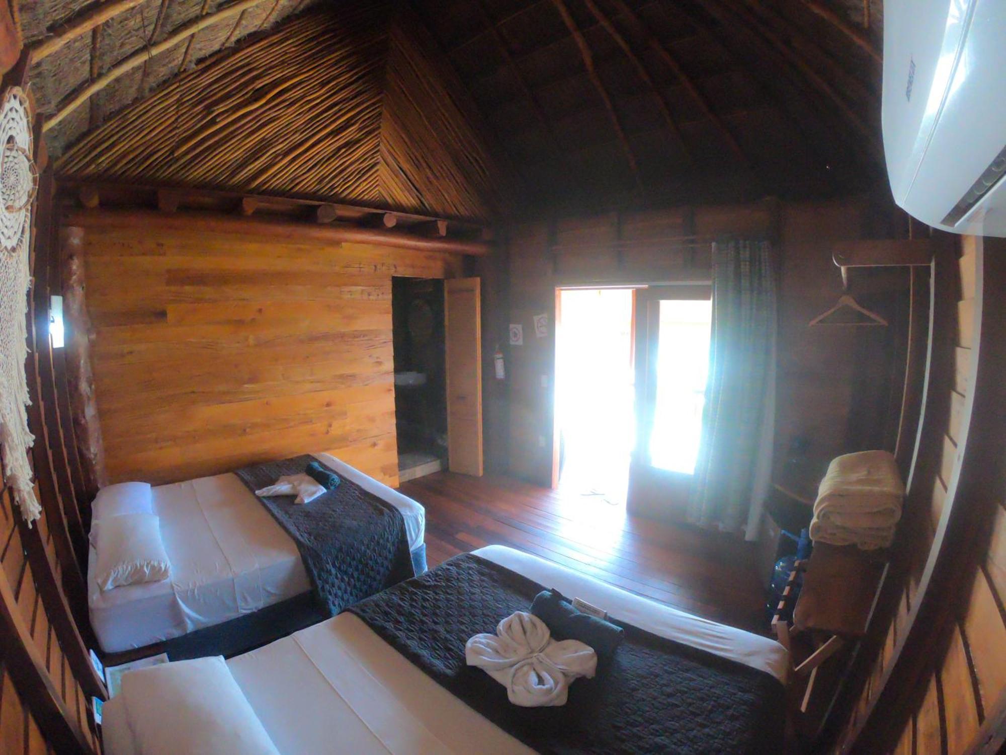 Palmeras De Mahahual Cabanas Chambre photo