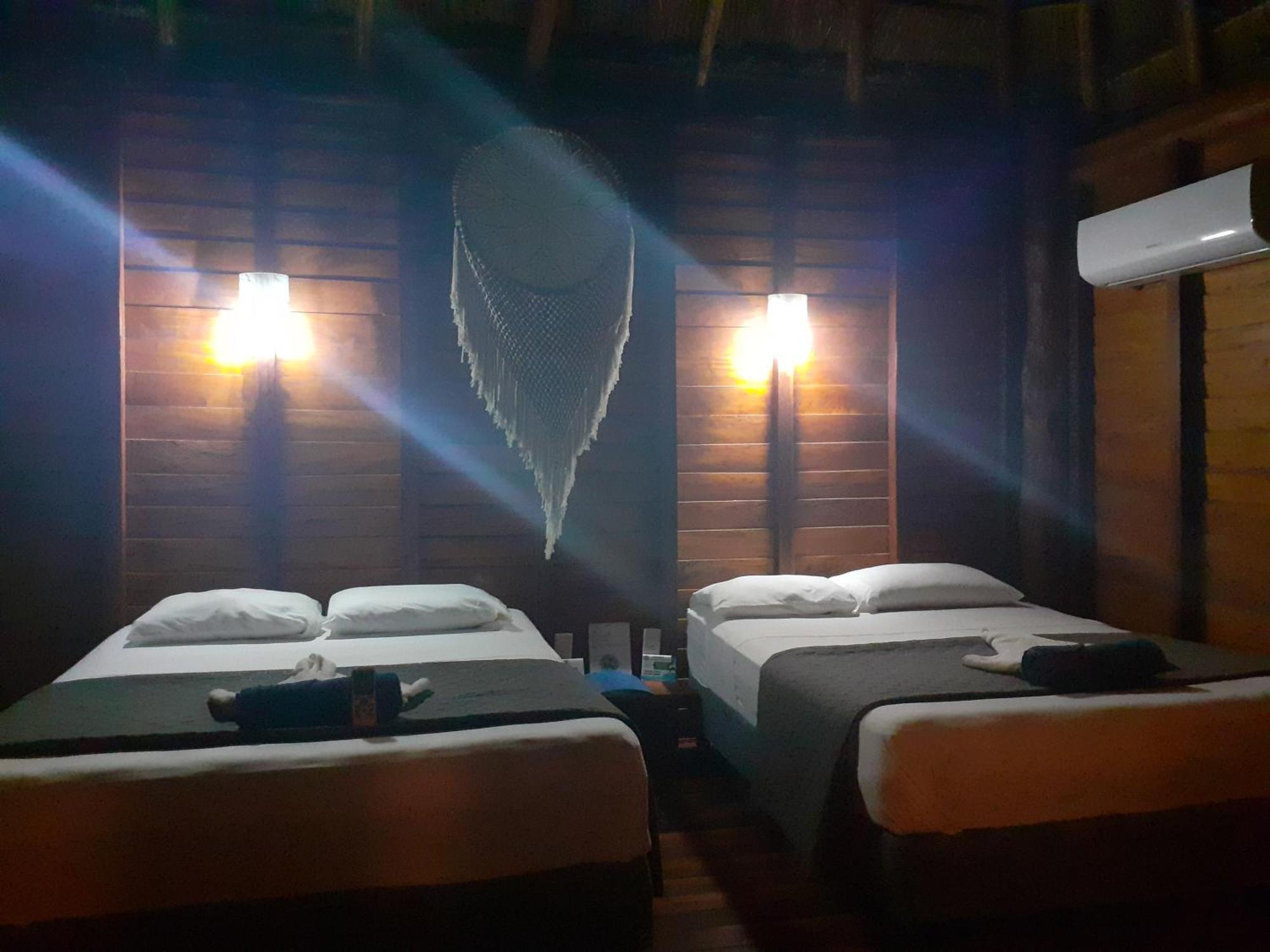 Palmeras De Mahahual Cabanas Chambre photo